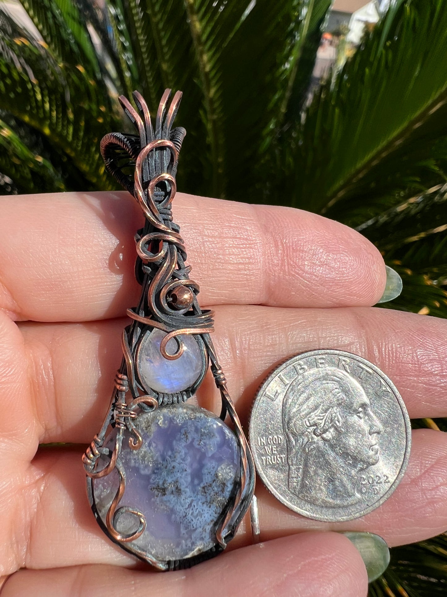Purple Moss Agate — Lunar Veil