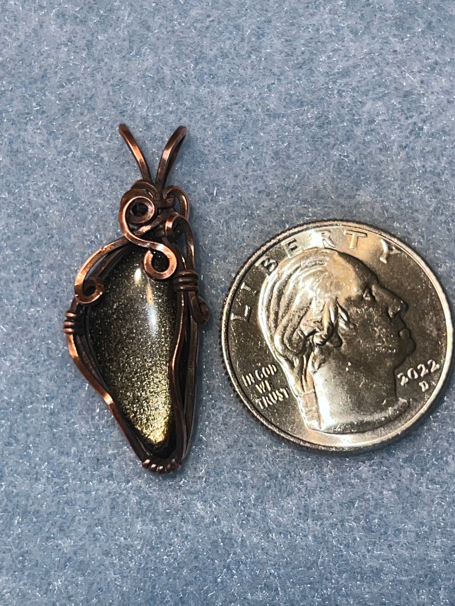 Golden Sheen Obsidian