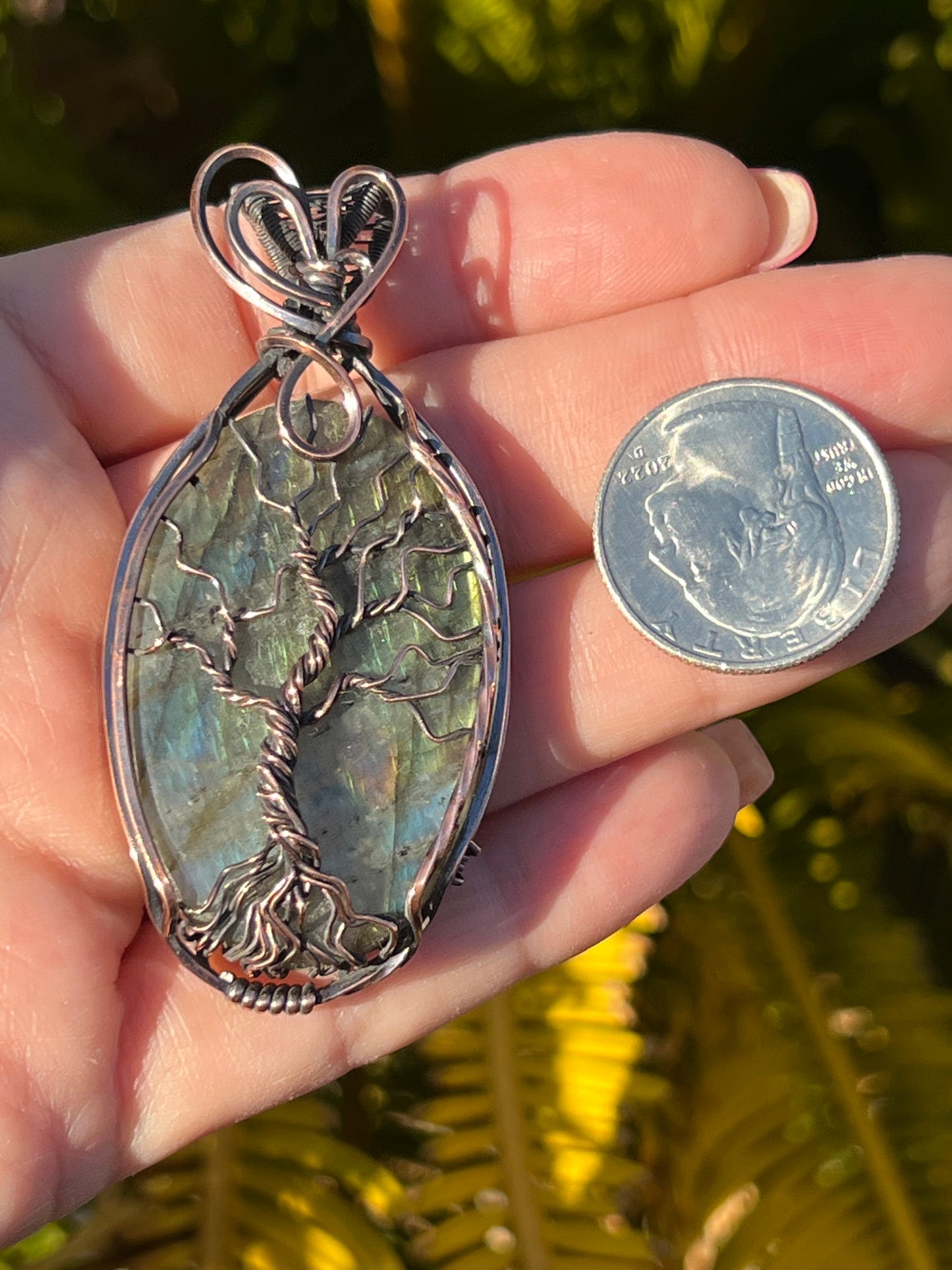 Labradorite Tree of Life ~ Spiritroot Awakening