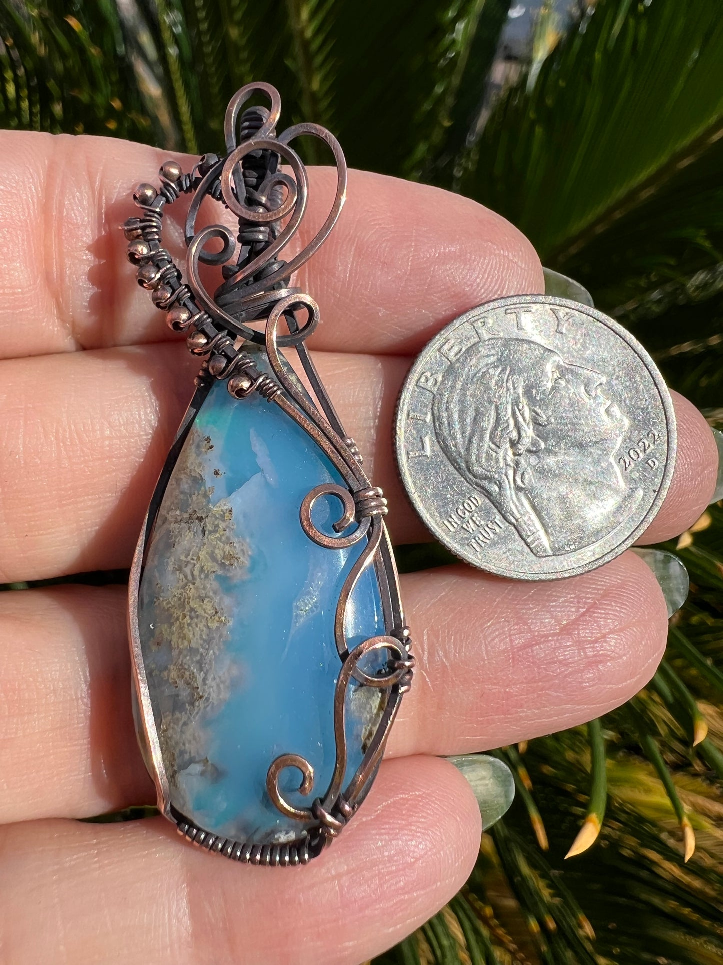 Aurora Moss Agate — Whisper of the Sea