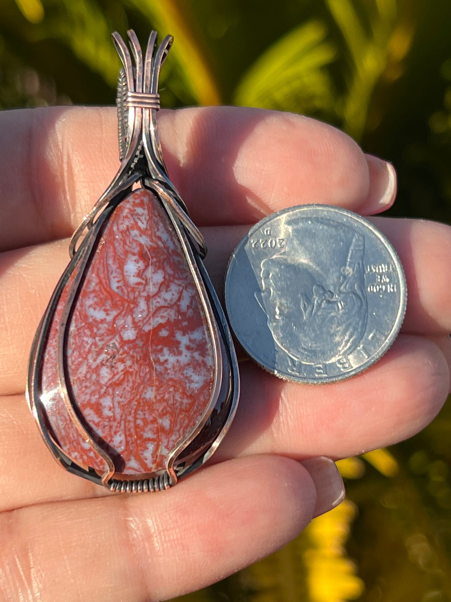 Red Jasper ~ Flameroot Bloom