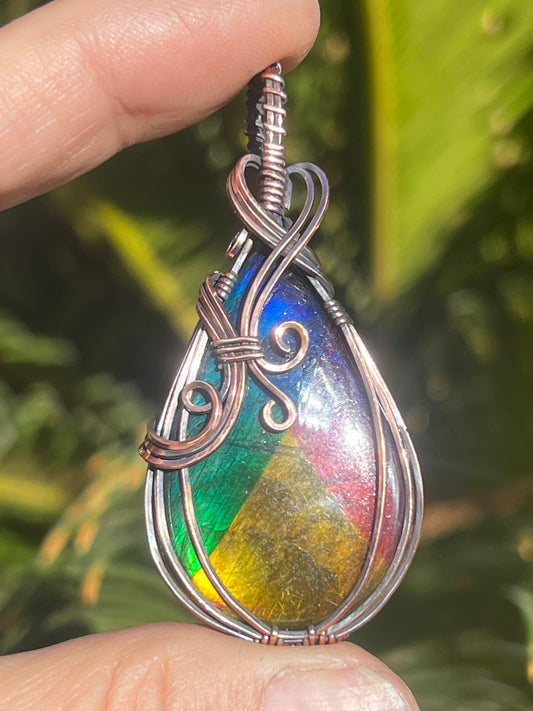 Multi Colored Labradorite