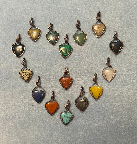 Gemstone Hearts
