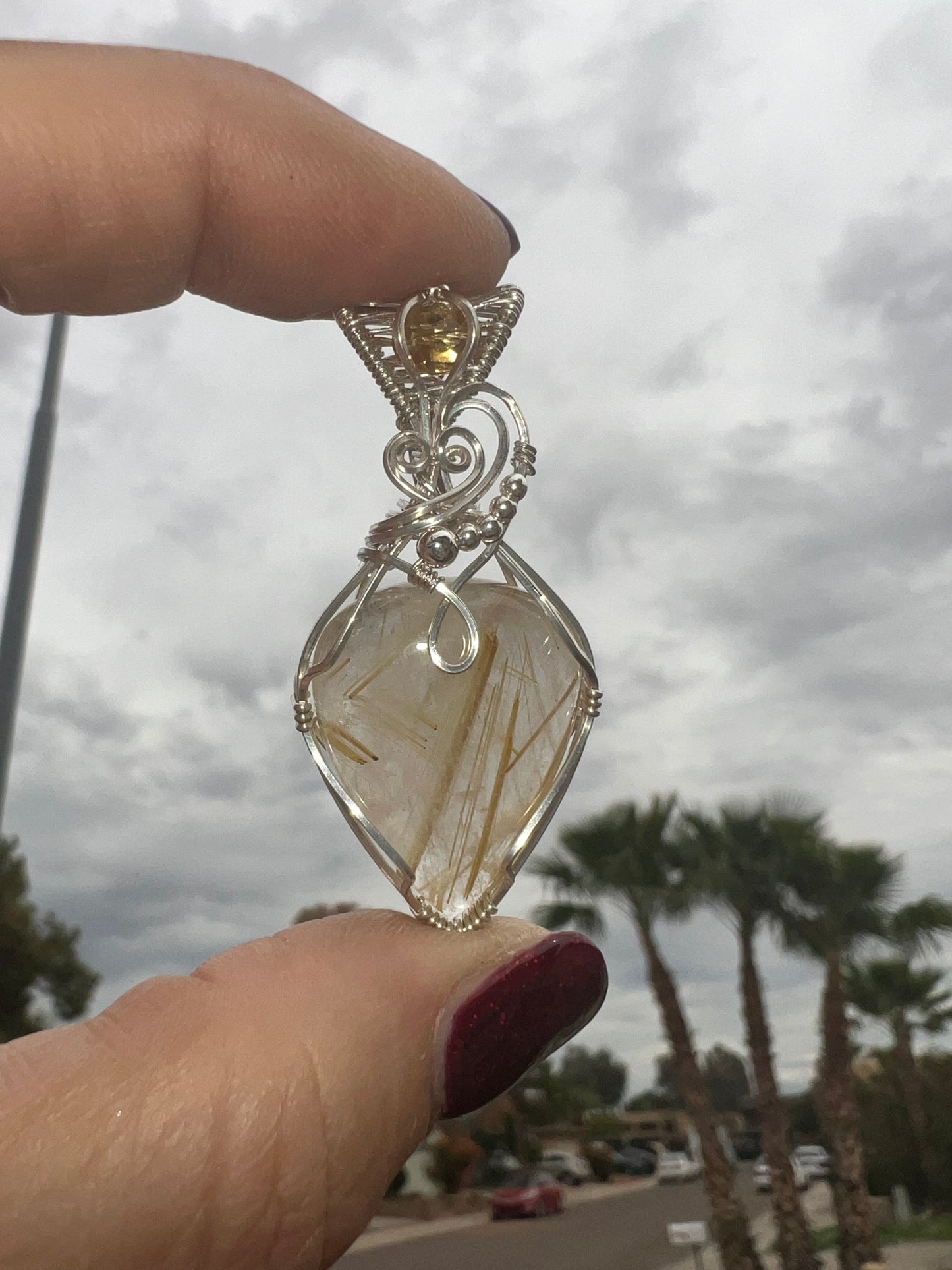 Golden Rutilated Quartz