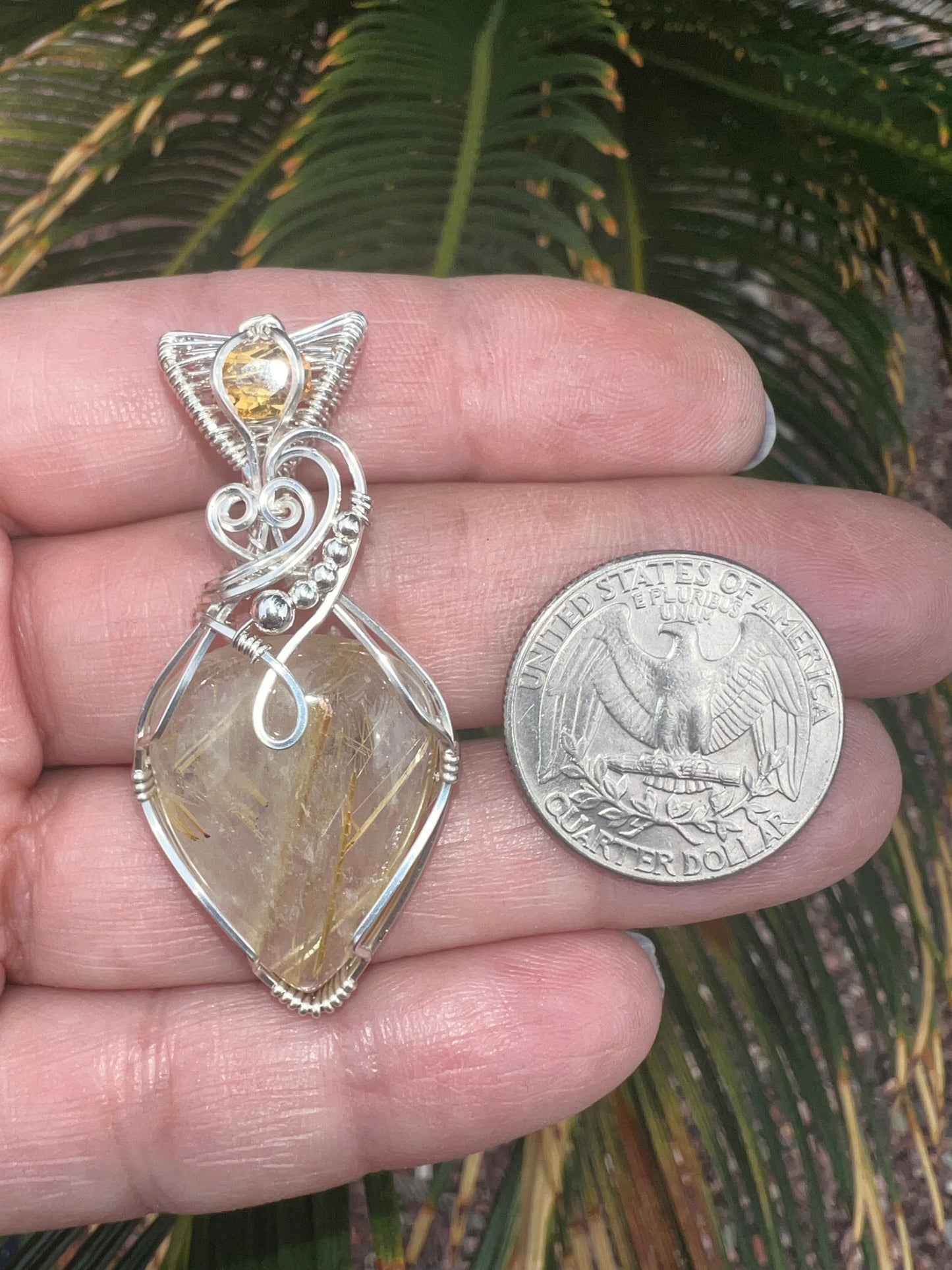 Golden Rutilated Quartz