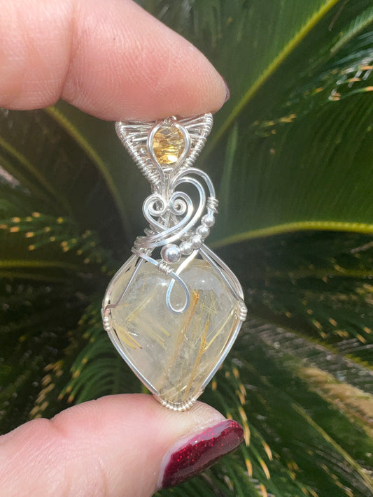Golden Rutilated Quartz