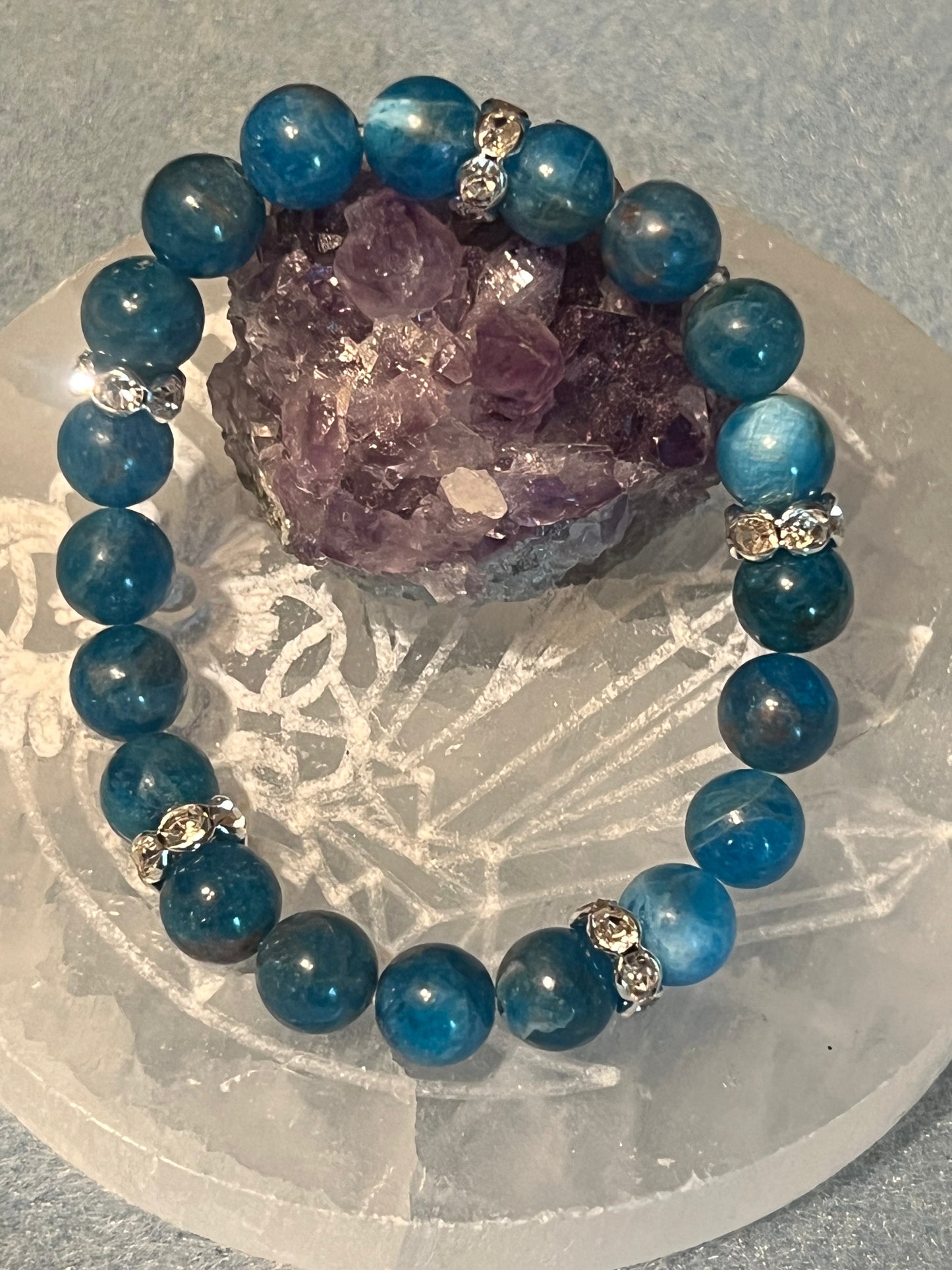 Blue Apatite Bracelet