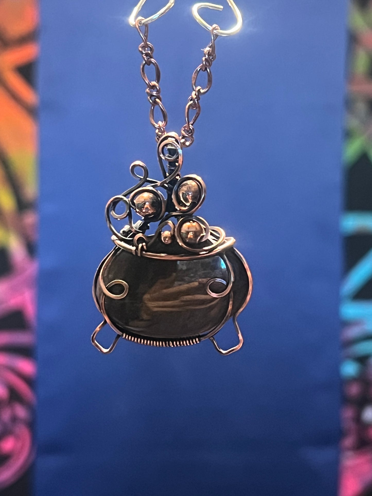 Silver Sheen Cauldron