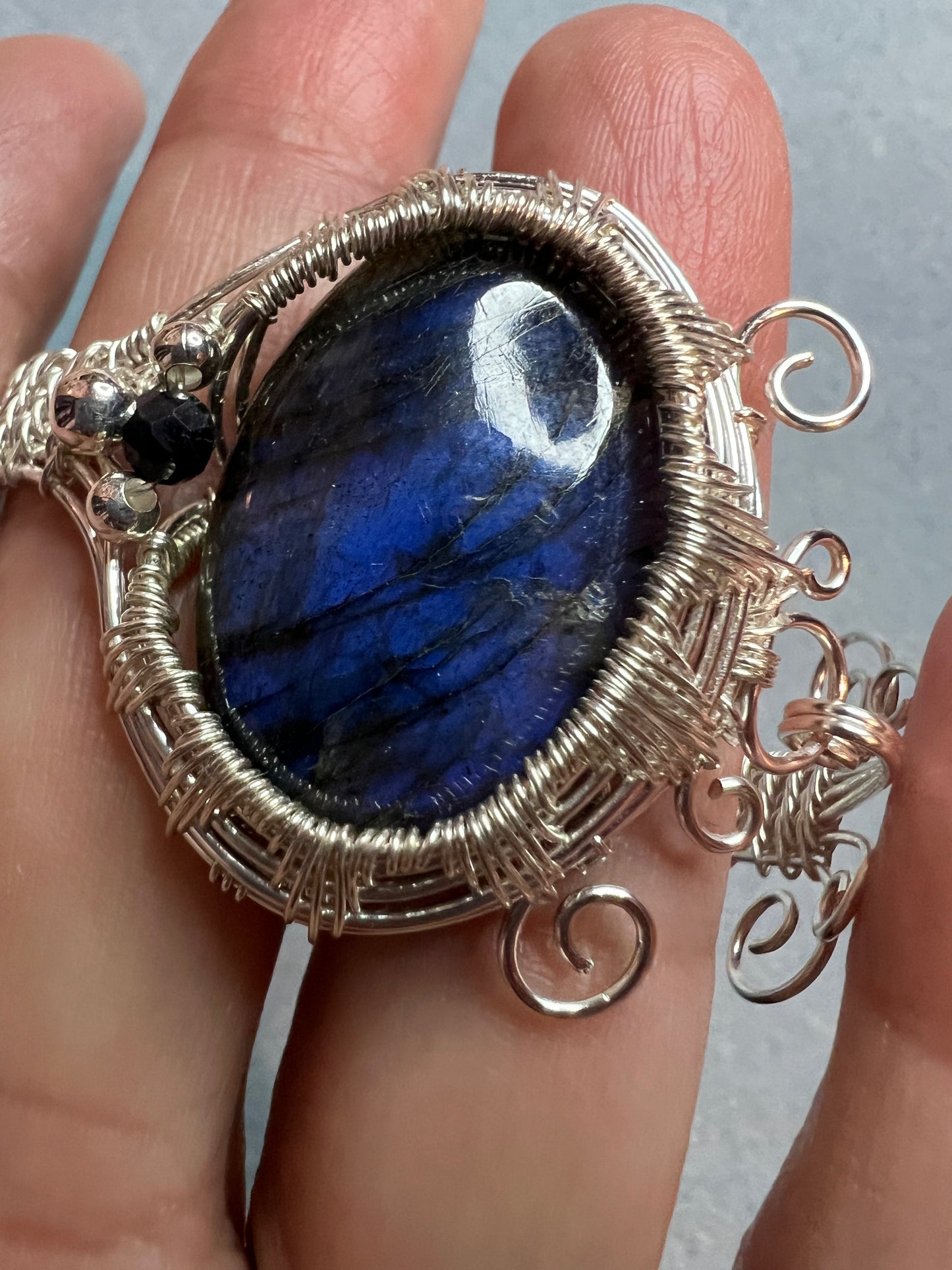 Blue Flash Lab Bracelet
