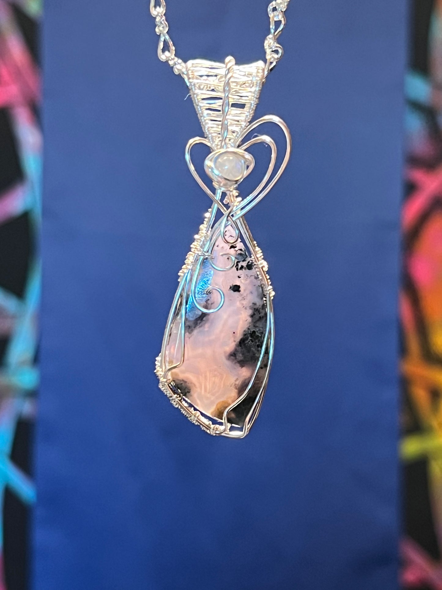 Purple Moss Agate