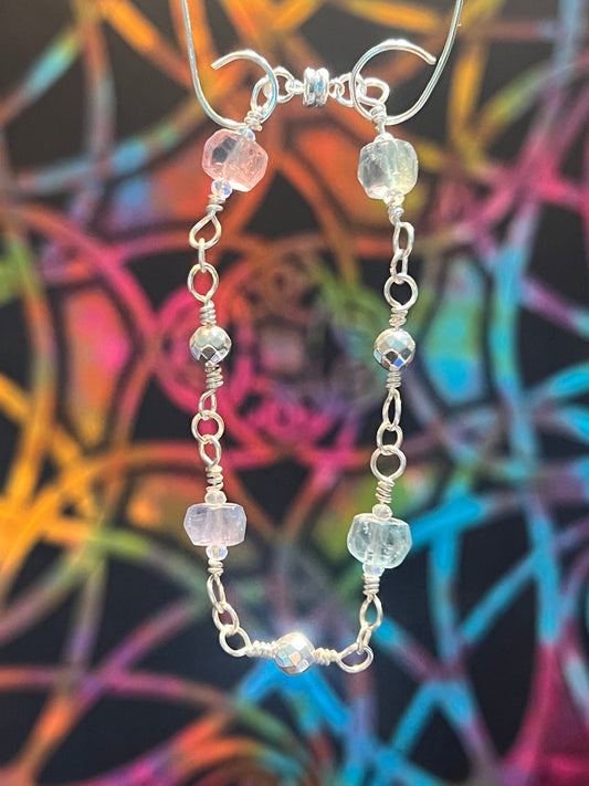 Flourite & Hematite Bracelet