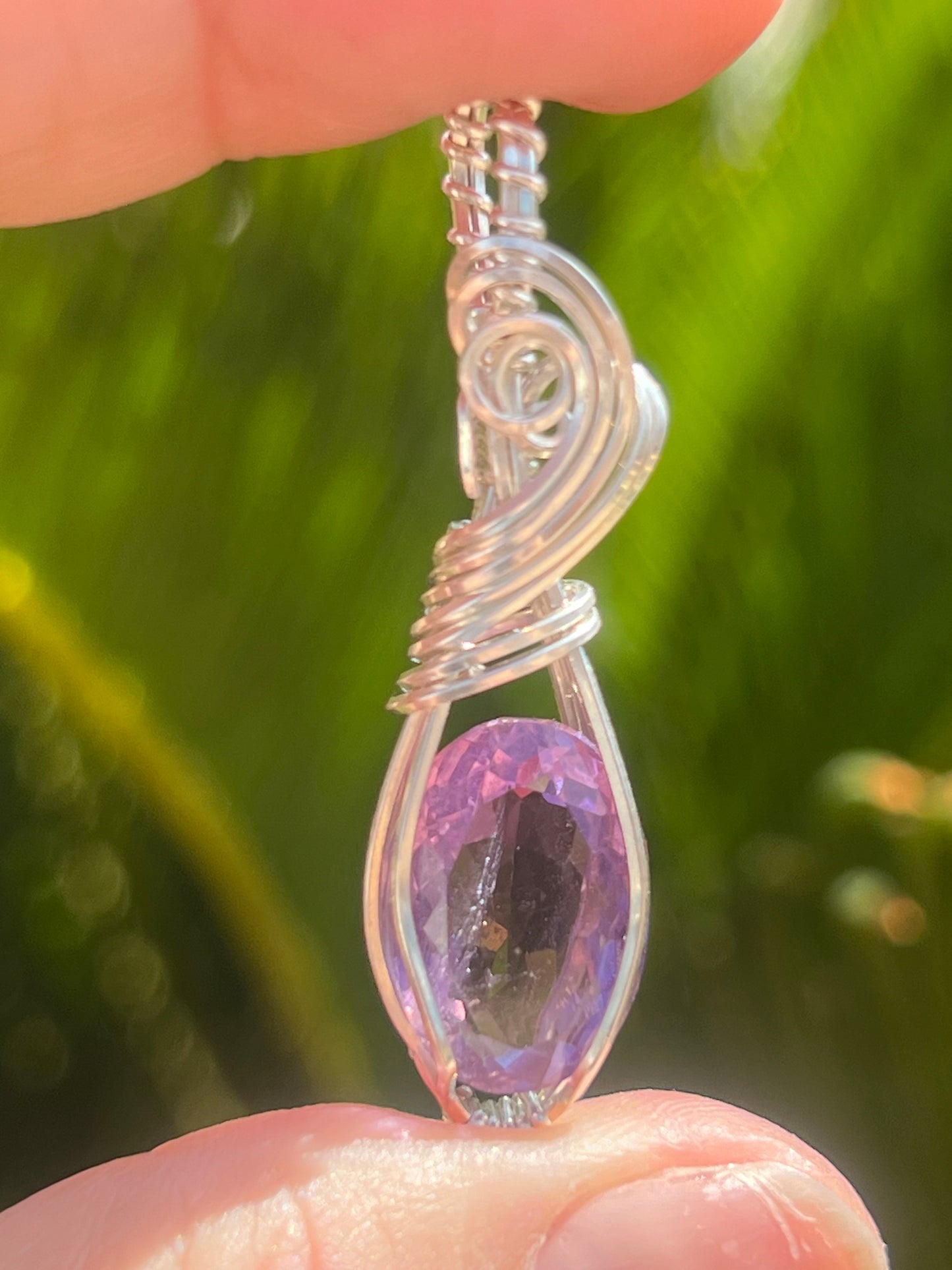 Faceted Amethyst