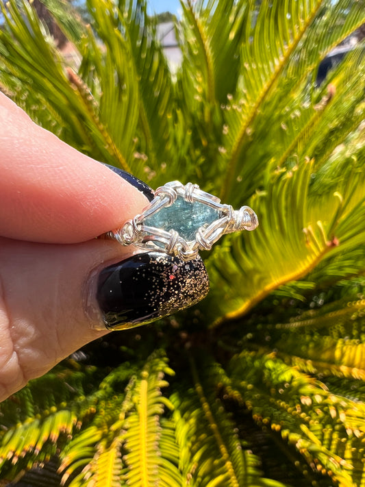 Kyanite Ring~Ocean Veil