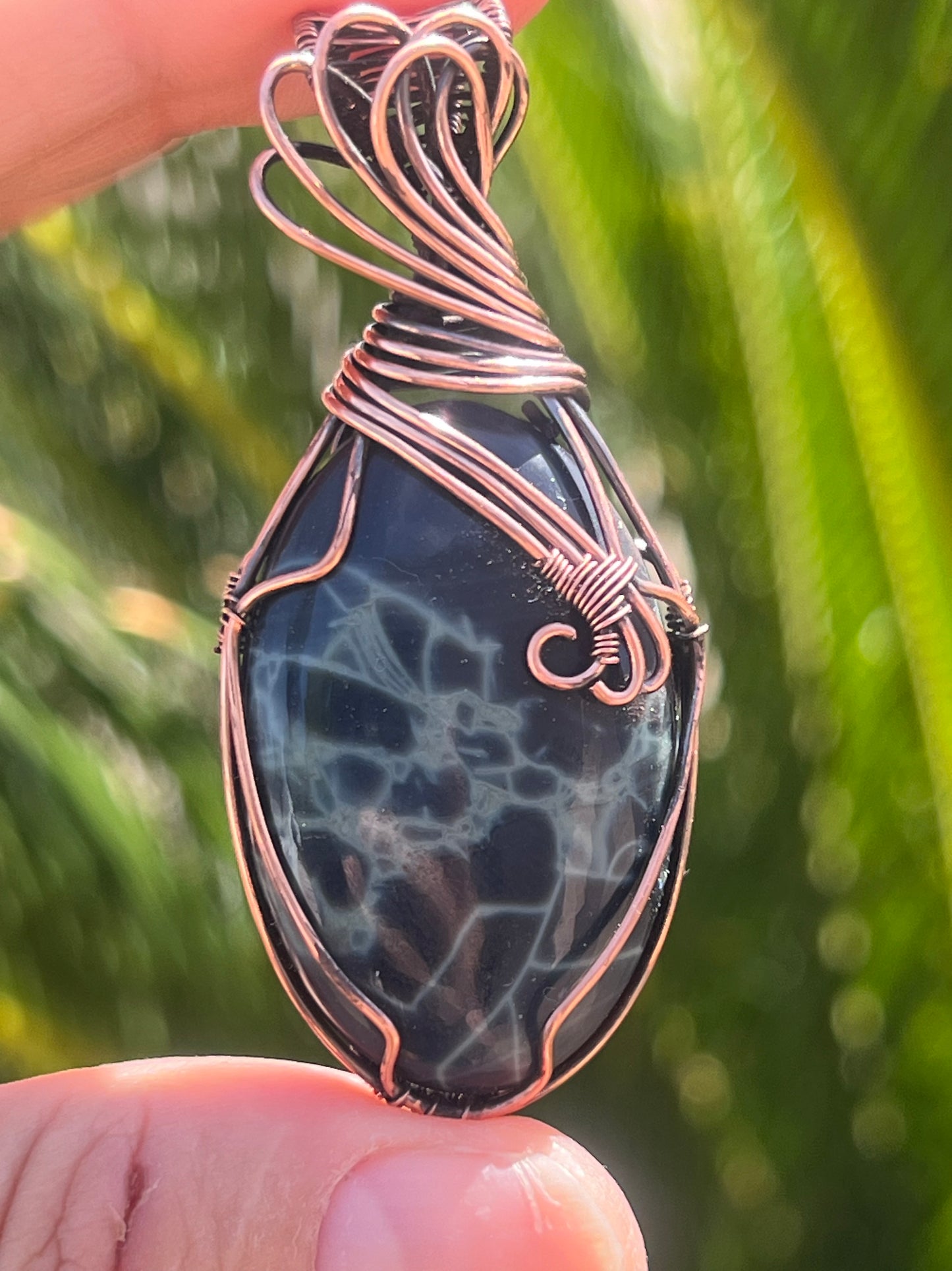 Spiderweb Obsidian