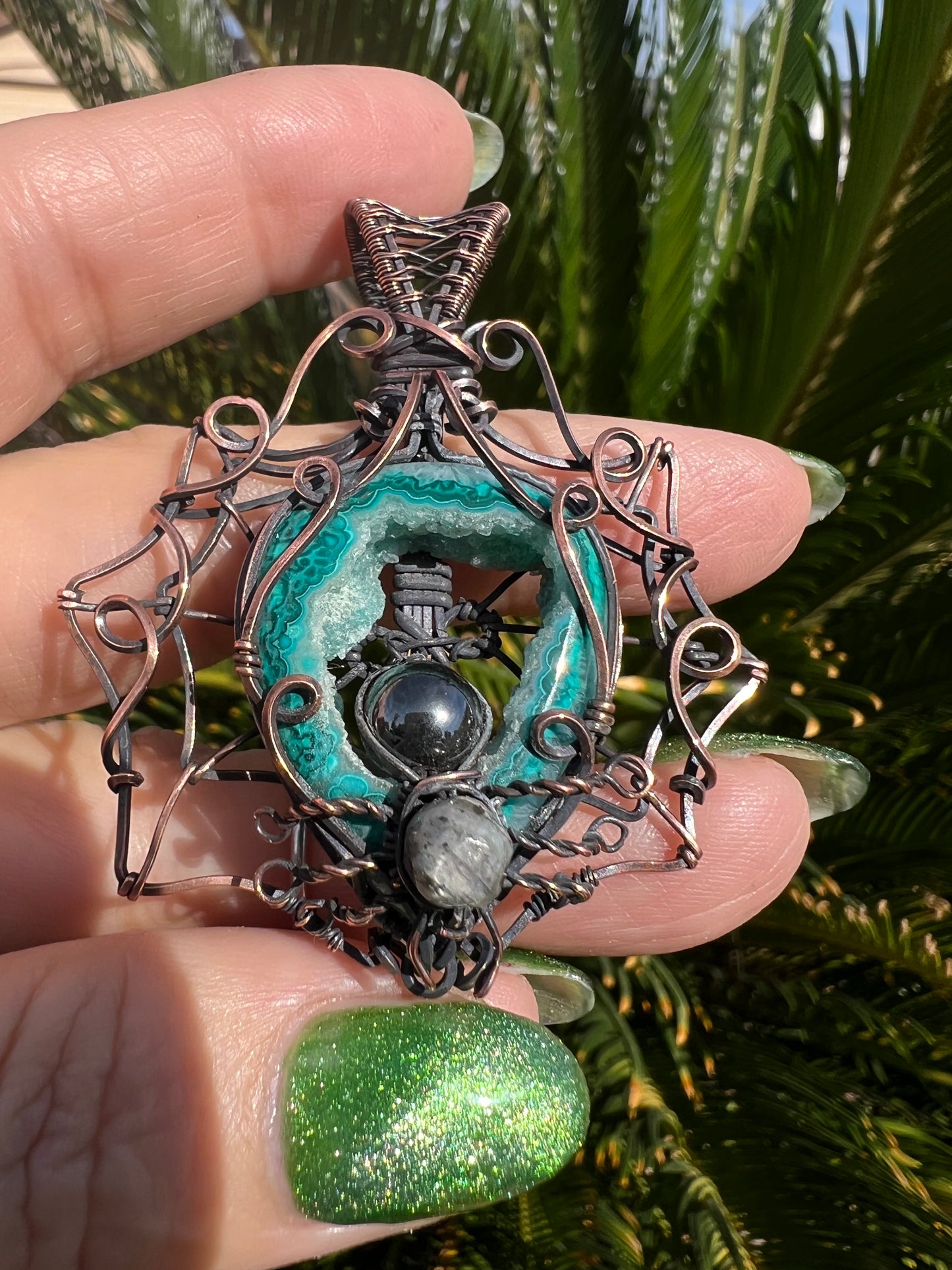 Agate Druzy — Leaving Shadow’s Gate