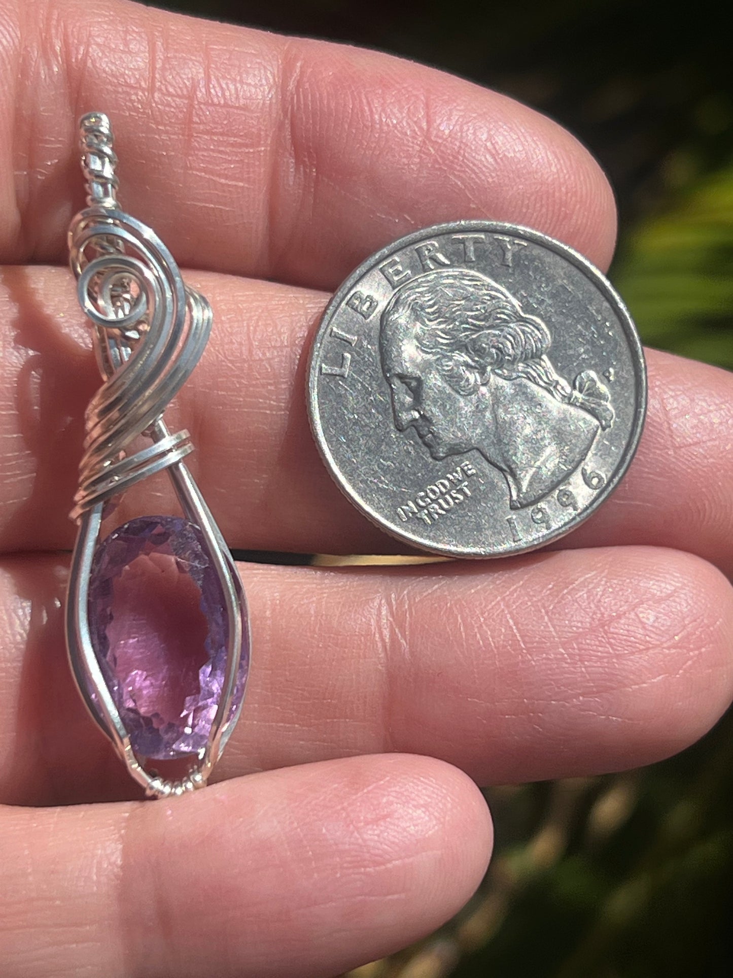 Faceted Amethyst