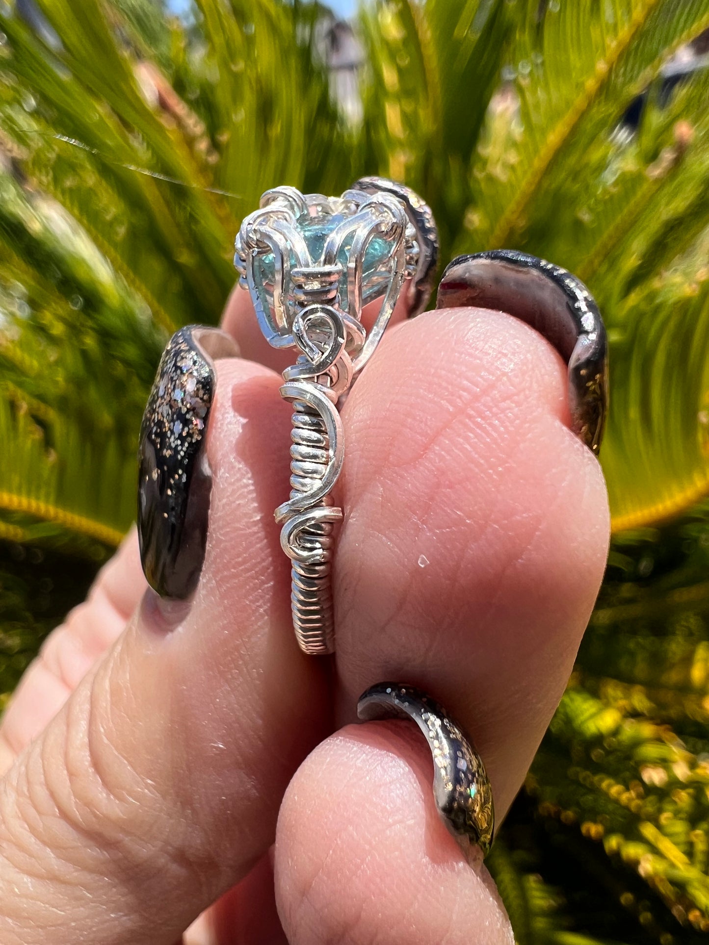 Kyanite Ring~Ocean Veil