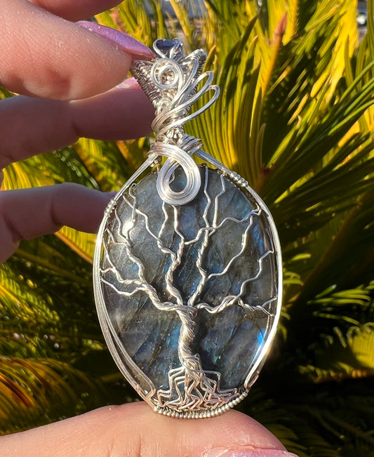 Labradorite Tree of Life ~ Celestial Root