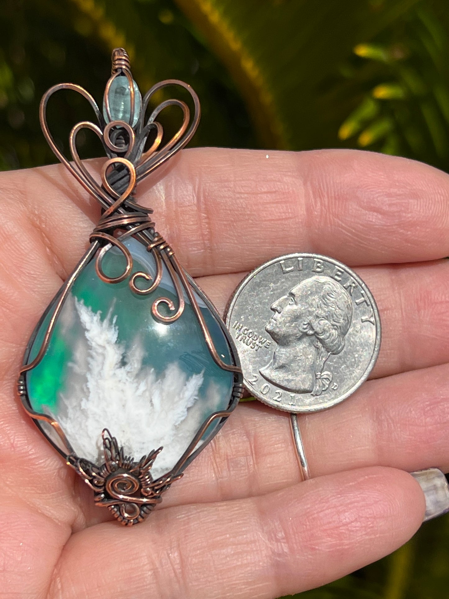 Aura Plume Agate – Sky at Dawn