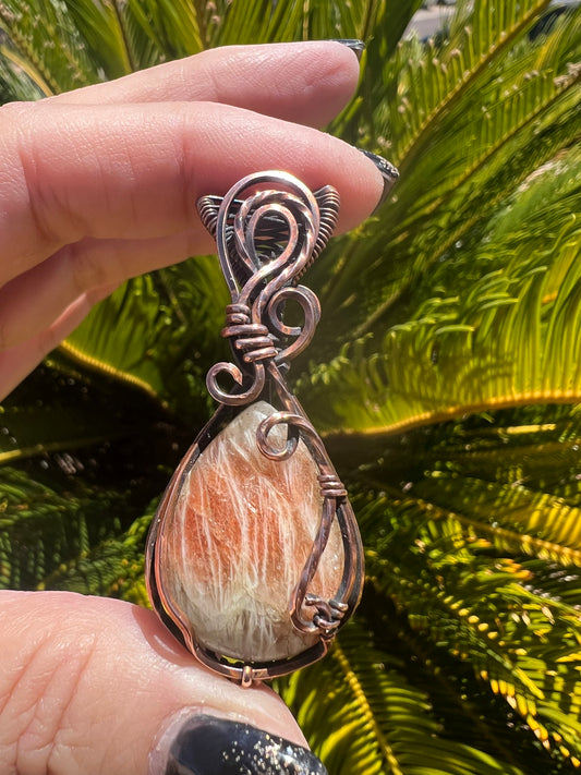 Sunstone in Copper – “Solar Spark”