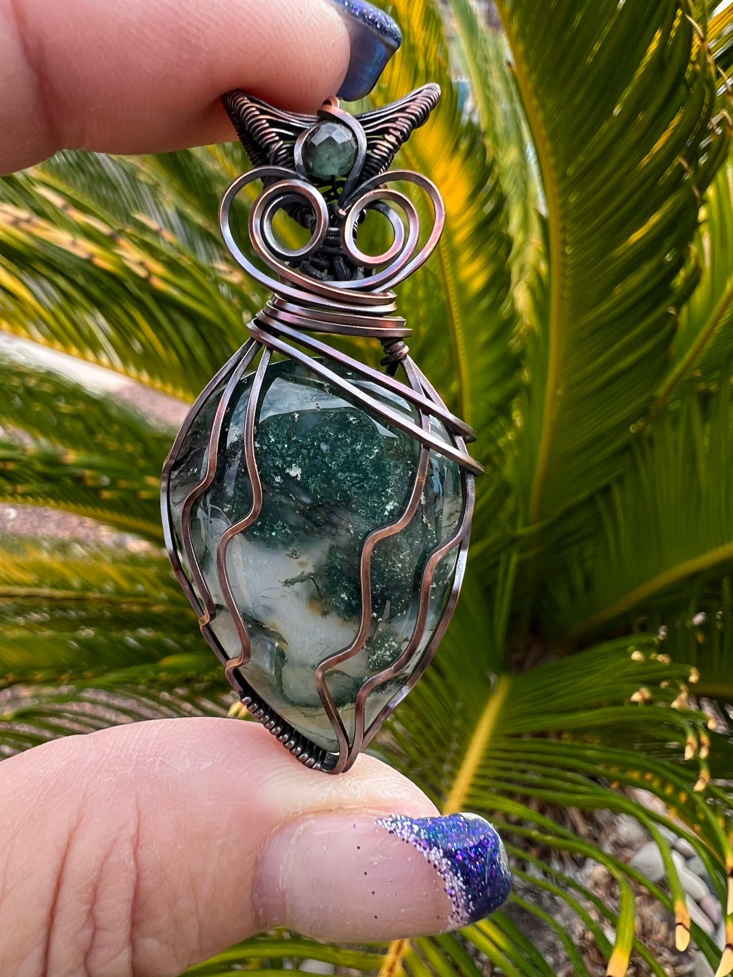 Green Moss Agate