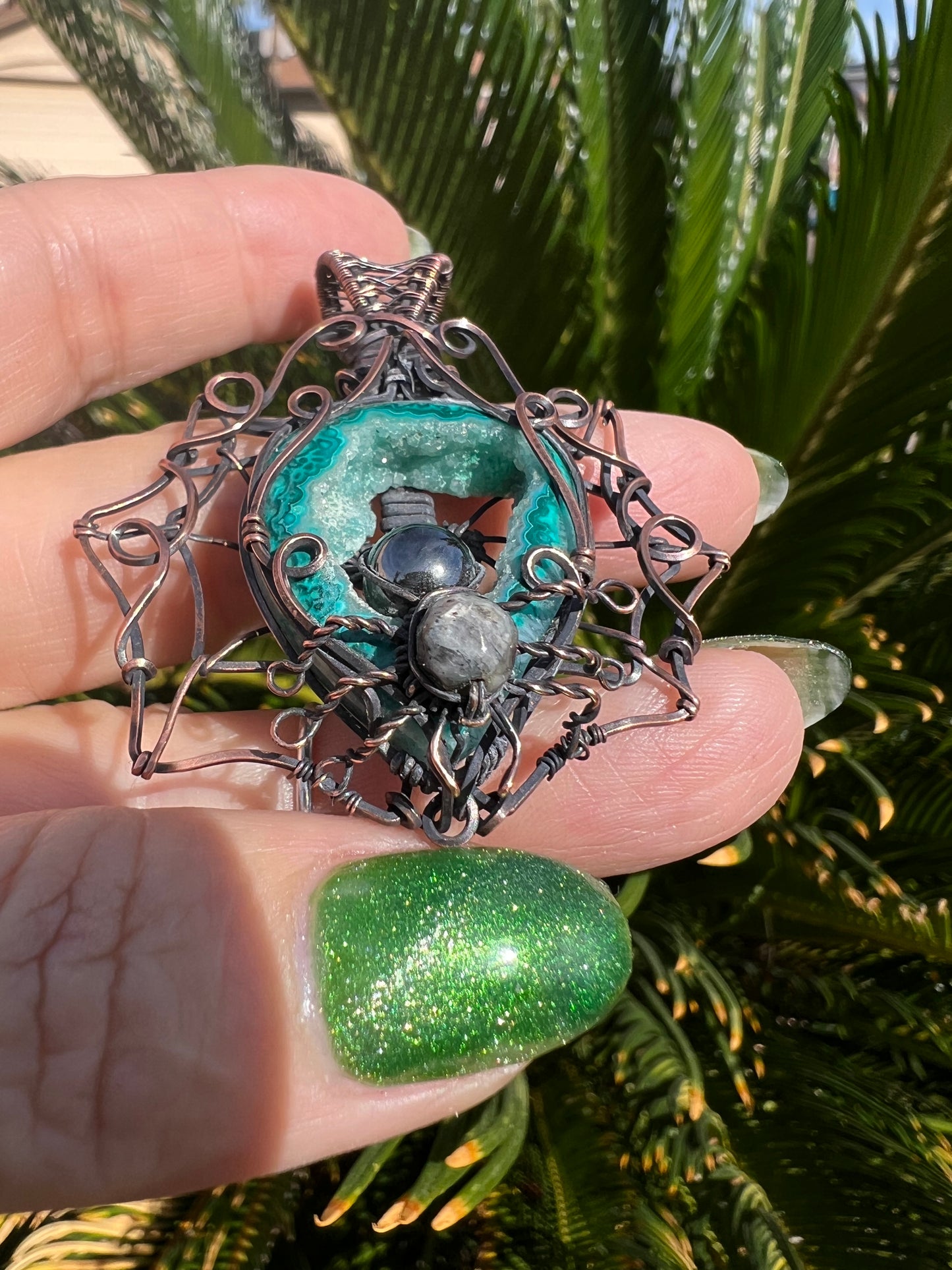 Agate Druzy — Leaving Shadow’s Gate