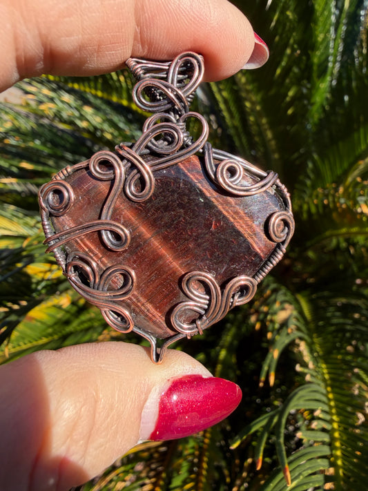 Red Tiger’s Eye ~ Emberbound Will