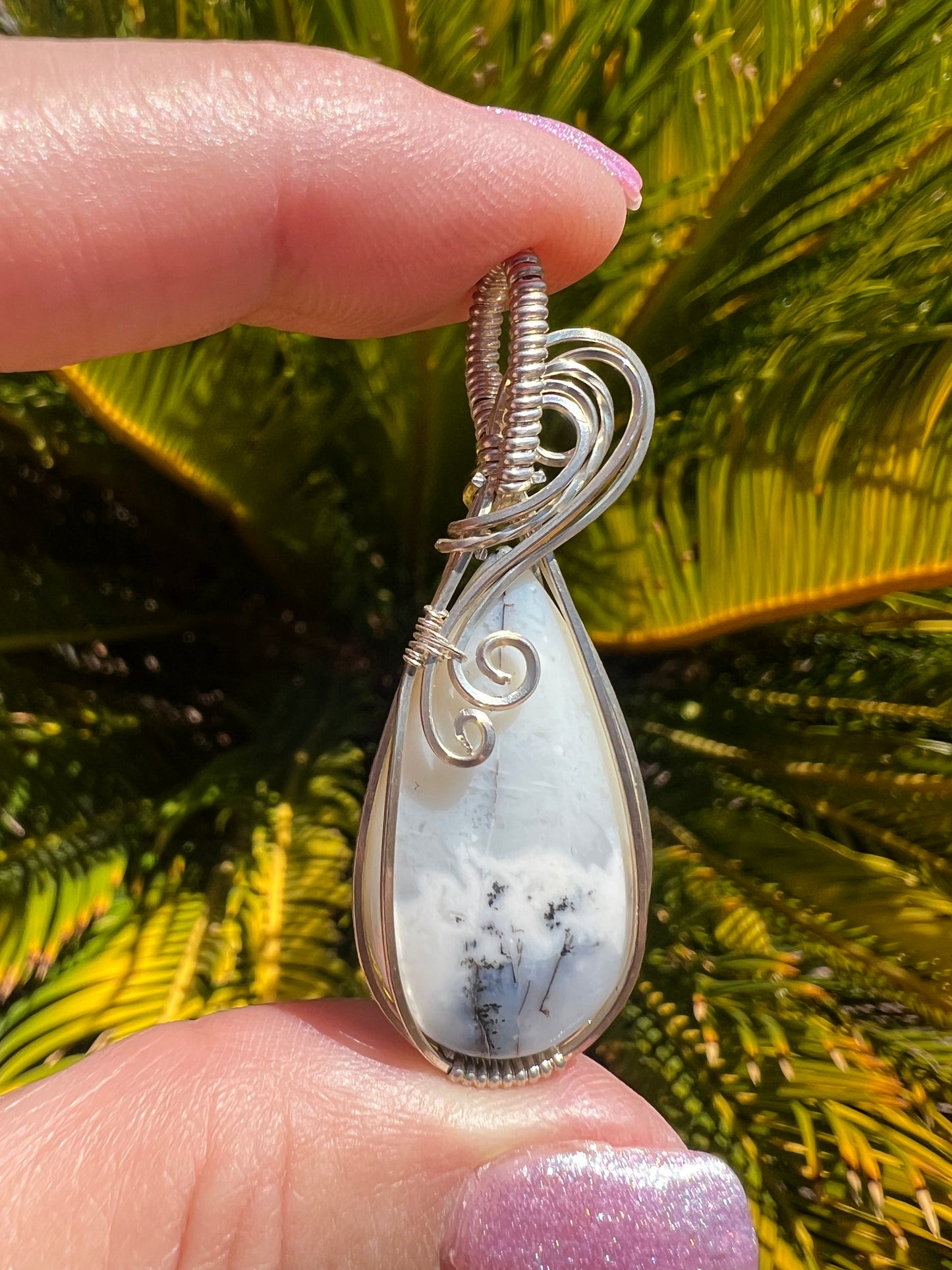 Dendritic Tiger Opal~ Winter Grove