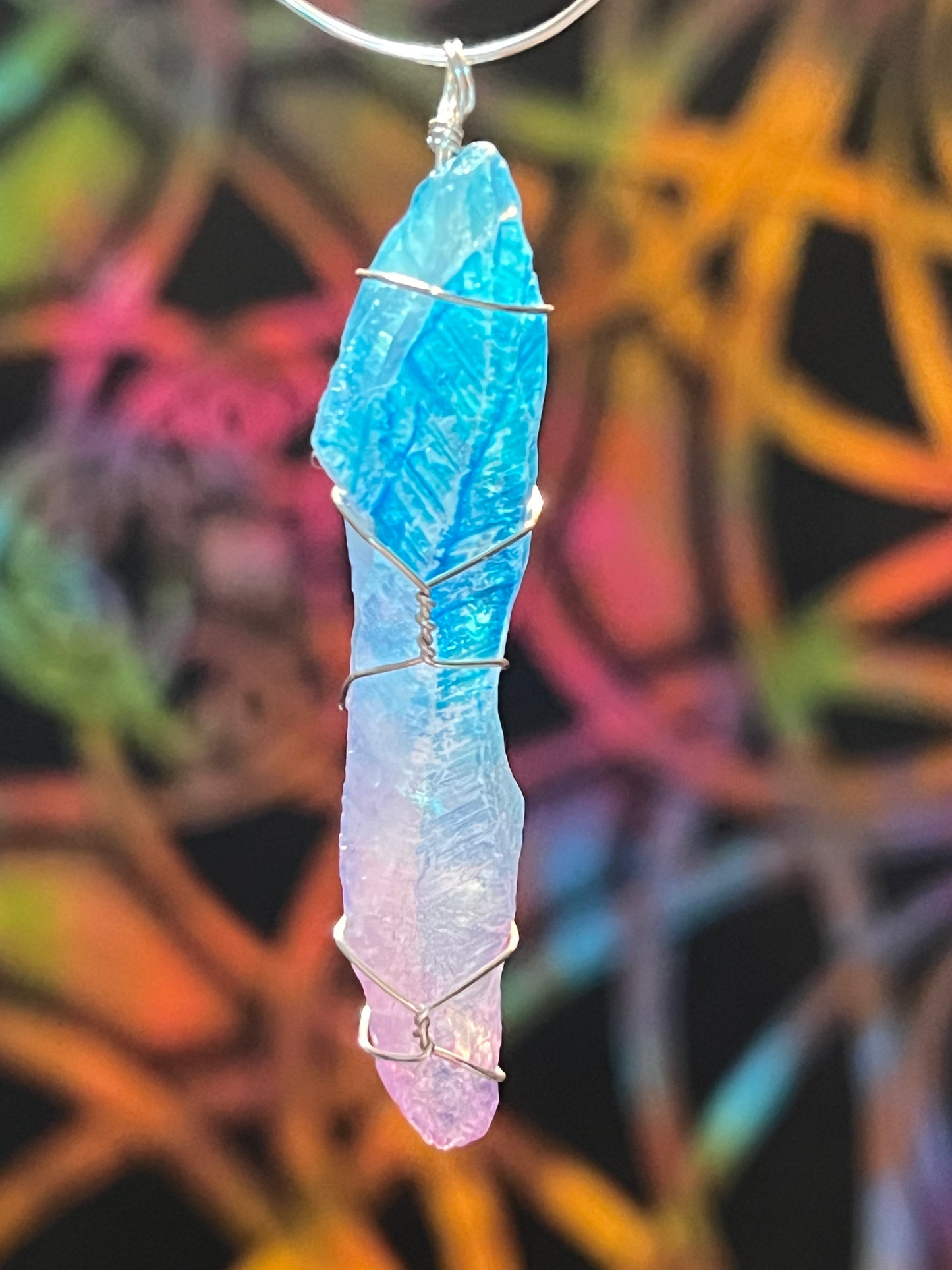 Aura Painted Crystal